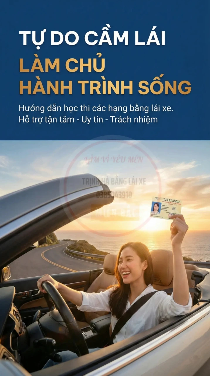 Banner trang chủ - tự do cầm lái - làm chủ cuộc sống