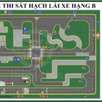 Kinh nghiệm thi sa hình B2: 5 mẹo đạt 100 điểm (Hạng B mới 2026)